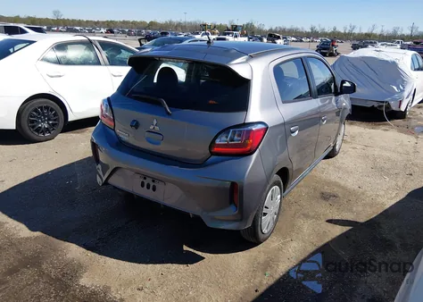 2022 Mitsubishi Mirage Es/Le z USA, uszkodzony, nr VIN ML32AUHJ8NH009051